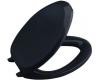 Kohler French Curve K-4653-52 Navy Elongated, Closed-Front Toilet Seat and Cover