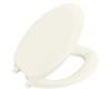 Kohler French Curve K-4653-96 Biscuit Elongated, Closed-Front Toilet Seat and Cover