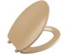 Kohler Brevia K-4658-33 Mexican Sand Round-Front Toilet Seat