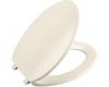 Kohler Brevia K-4658-47 Almond Round-Front Toilet Seat