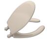 Kohler Lustra K-4660-55 Innocent Blush Round, Open-Front Toilet Seat