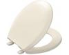 Kohler Lustra K-4662-47 Almond Round, Closed-Front Toilet Seat and Cover without Antimicrobial Agent