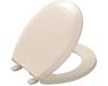 Kohler Lustra K-4662-55 Innocent Blush Round, Closed-Front Toilet Seat and Cover without Antimicrobial Agent