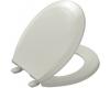 Kohler Lustra K-4662-95 Ice Grey Round, Closed-Front Toilet Seat and Cover without Antimicrobial Agent