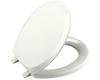 Kohler French Curve K-4663-0 White Round, Closed-Front Toilet Seat and Cover