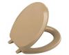 Kohler French Curve K-4663-33 Mexican Sand Round, Closed-Front Toilet Seat and Cover