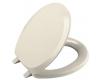 Kohler French Curve K-4663-47 Almond Round, Closed-Front Toilet Seat and Cover
