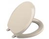 Kohler French Curve K-4663-55 Innocent Blush Round, Closed-Front Toilet Seat and Cover
