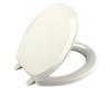 Kohler French Curve K-4663-96 Biscuit Round, Closed-Front Toilet Seat and Cover