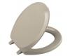 Kohler French Curve K-4663-G9 Sandbar Round, Closed-Front Toilet Seat and Cover
