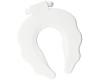Kohler Primary K-4686-A-0 White Open-Front Toilet Seat with Antimicrobial Agent
