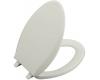 Kohler Cachet K-4688-95 Ice Grey Elongated, Closed-Front Toilet Seat with Cover and Plastic Hinges