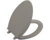 Kohler Cachet K-4688-K4 Cashmere Elongated, Closed-Front Toilet Seat with Cover and Plastic Hinges