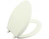 Kohler Cachet K-4688-NG Tea Green Elongated, Closed-Front Toilet Seat with Cover and Plastic Hinges