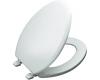 Kohler Ridgewood K-4694-0 White Elongated Closed-Front Toilet Seat