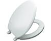 Kohler Ridgewood K-4695-47 Almond Round, Closed-Front Toilet Seat