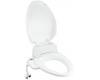 Kohler C3 K-4711-0 White 100 Elongated Toilet Seat with Bidet Functionality and Tank Heater