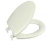 Kohler Triko K-4712-T-NG Tea Green Elongated Molded Toilet Seat with Closed-Front Cover and Plastic Hinges