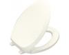 Kohler French Curve K-4713-96 Biscuit French Curve Quiet-Close Elongated Toilet Seat
