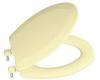 Kohler Triko K-4716-T-Y2 Sunlight Molded Toilet Seat with Round, Closed-Front, Cover and Plastic Hinges