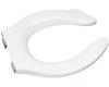 Kohler Stronghold K-4731-GC-0 White Elongated Toilet Seat with Quiet-Close Check Hinge