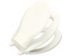 Kohler Transitions K-4732-96 Biscuit Quiet-Close Toilet Seat with Quick-Release Functionality