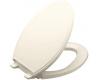 Kohler Glenbury K-4733-47 Almond Quiet-Close Elongated Toilet Seat with Quick-Release Functionality