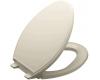 Kohler Glenbury K-4733-G9 Sandbar Quiet-Close Elongated Toilet Seat with Quick-Release Functionality