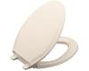 Kohler Rutledge K-4734-55 Innocent Blush Quiet-Close Elongated Toilet Seat with Quick-Release Functionality