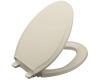 Kohler Rutledge K-4734-G9 Sandbar Quiet-Close Elongated Toilet Seat with Quick-Release Functionality