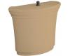 Kohler Tellieur K-4401-U-33 Mexican Sand Iron Works Tellieur Toilet Tank with Insuliner Tank Liner