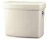 Kohler Pinoir K-4609-RA-47 Almond Tank with Right-Hand Trip Lever