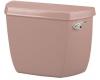 Kohler Wellworth K-4620-TR-45 Wild Rose Toilet Tank with Right-Hand Trip Lever and Tank Locks