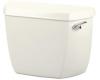 Kohler Wellworth K-4620-TR-96 Biscuit Toilet Tank with Right-Hand Trip Lever and Tank Locks