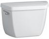 Kohler Wellworth K-4632-T-45 Wild Rose Wellworth Toilet Tank with Left-Hand Trip Lever with Tank Locks