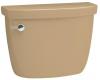 Kohler Cimarron K-4634-33 Mexican Sand Toilet Tank with Left-Hand Trip Lever