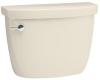 Kohler Cimarron K-4634-47 Almond Toilet Tank with Left-Hand Trip Lever