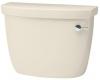 Kohler Cimarron K-4634-RA-47 Almond Toilet Tank with Right-Hand Trip Lever