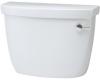 Kohler Cimarron K-4634-TR-33 Mexican Sand Cimarron Toilet Tank with Right-Hand Trip Lever and Tank Cover Locks