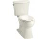 Kohler Kelston K-11452-96 Biscuit Comfort Height Elongated Toilet with Cachet Toilet Seat and Left-Hand Trip Lever