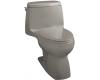 Kohler Santa Rosa K-3323-K4 Cashmere Santa Rosa Compact Elongated Toilet with Toilet Seat, Cover and Left-Hand Trip Lever