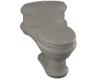 Kohler Revival K-3360-K4 Cashmere One-Piece Elongated Toilet with Toilet Seat and Polished Chrome Lift Knob and Hinges