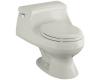 Kohler Rialto K-3386-95 Ice Grey One-Piece Round-Front Toilet with French Curve Toilet Seat and Left-Hand Trip Lever