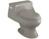 Kohler Rialto K-3386-K4 Cashmere One-Piece Round-Front Toilet with French Curve Toilet Seat and Left-Hand Trip Lever
