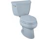 Kohler Wellworth K-3422-UT-6 Skylight Elongated Toilet with Left-Hand Trip Lever, Tank Cover Locks and Tank Liner