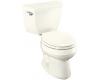Kohler Wellworth K-3423-52 Navy Round-Front Toilet with Left-Hand Trip Lever