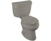 Kohler Wellworth K-3423-RA-K4 Cashmere Round-Front Toilet with Right-Hand Trip Lever