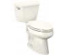 Kohler Highline K-3427-RA-96 Biscuit Comfort Height Elongated Toilet with Right-Hand Trip Lever