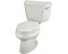 Kohler Wellworth K-3432-RA-0 White Elongated Toilet with Right-Hand Trip Lever