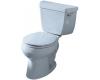 Kohler Wellworth K-3433-RA-6 Skylight Round-Front Toilet with Right-Hand Trip Lever